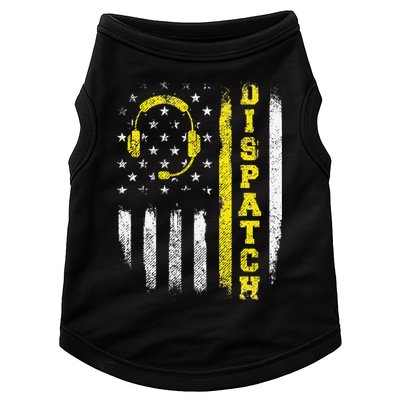 Dispatch 911 Dispatcher First Responder Emergency Call USA Doggie Tank