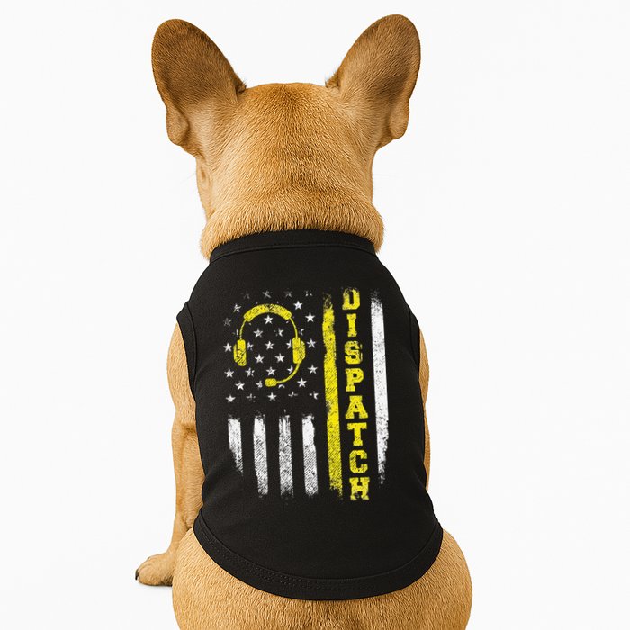 Dispatch 911 Dispatcher First Responder Emergency Call USA Doggie Tank