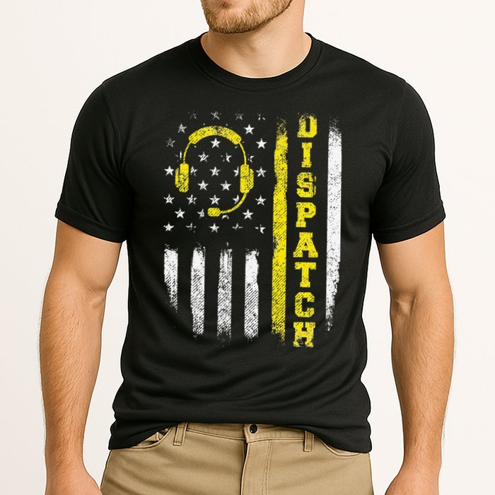 Dispatch 911 Dispatcher First Responder Emergency Call USA Performance Shirt