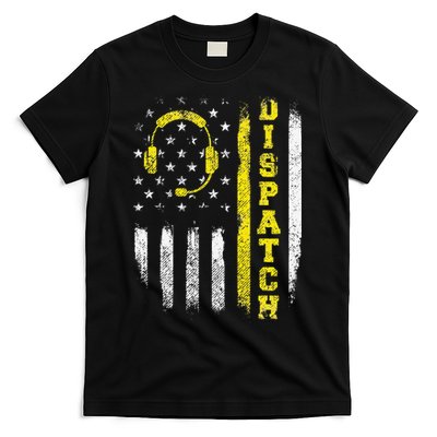 Dispatch 911 Dispatcher First Responder Emergency Call USA T-Shirt
