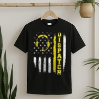 Dispatch 911 Dispatcher First Responder Emergency Call USA T-Shirt