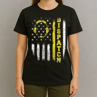 Dispatch 911 Dispatcher First Responder Emergency Call USA T-Shirt