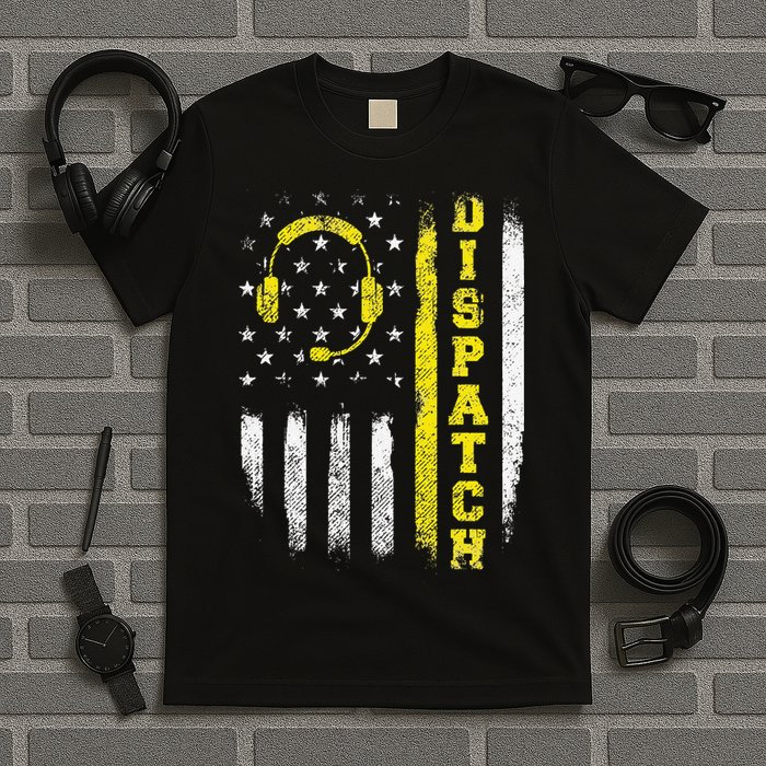 Dispatch 911 Dispatcher First Responder Emergency Call USA T-Shirt