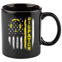 Dispatch 911 Dispatcher First Responder Emergency Call USA 11oz C Handle Ceramic Mug