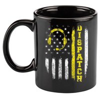 Dispatch 911 Dispatcher First Responder Emergency Call USA 11oz C Handle Ceramic Mug