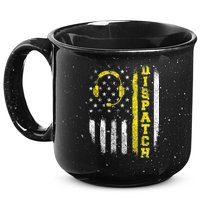 Dispatch 911 Dispatcher First Responder Emergency Call USA 15oz Campfire Ceramic Mug