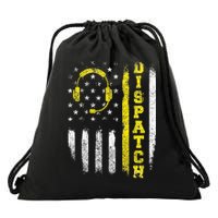 Dispatch 911 Dispatcher First Responder Emergency Call USA Drawstring Bag