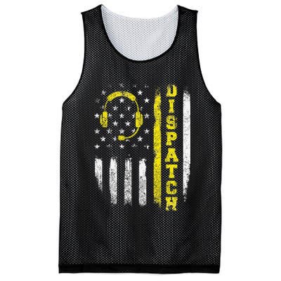Dispatch 911 Dispatcher First Responder Emergency Call USA Mesh Reversible Basketball Jersey Tank