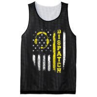 Dispatch 911 Dispatcher First Responder Emergency Call USA Mesh Reversible Basketball Jersey Tank