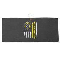 Dispatch 911 Dispatcher First Responder Emergency Call USA Large Microfiber Waffle Golf Towel