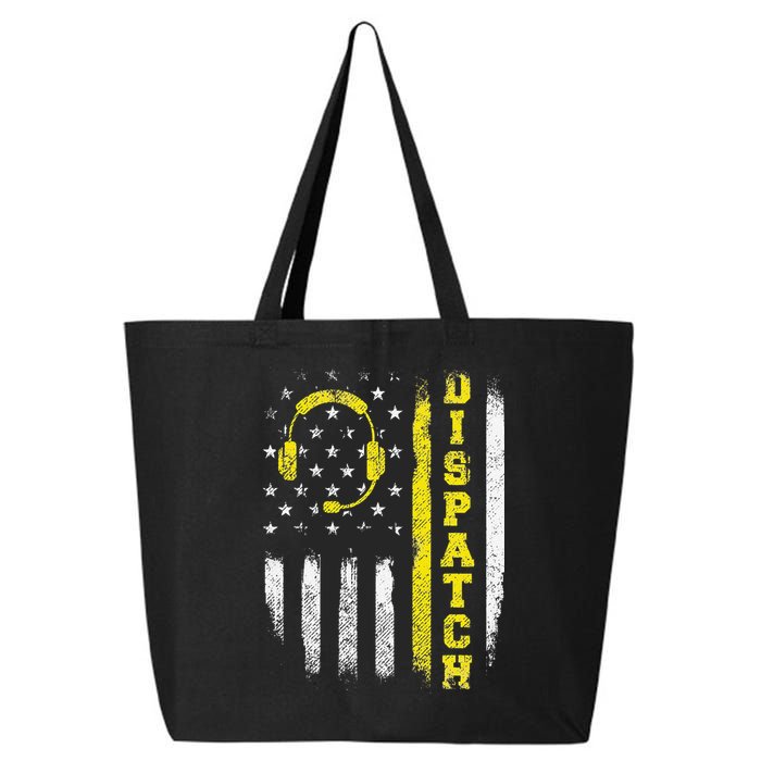 Dispatch 911 Dispatcher First Responder Emergency Call USA 25L Jumbo Tote