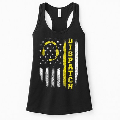 Dispatch 911 Dispatcher First Responder Emergency Call USA Womens Tank Top