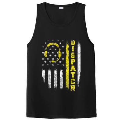 Dispatch 911 Dispatcher First Responder Emergency Call USA PosiCharge Competitor Tank