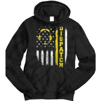 Dispatch 911 Dispatcher First Responder Emergency Call USA Tie Dye Hoodie