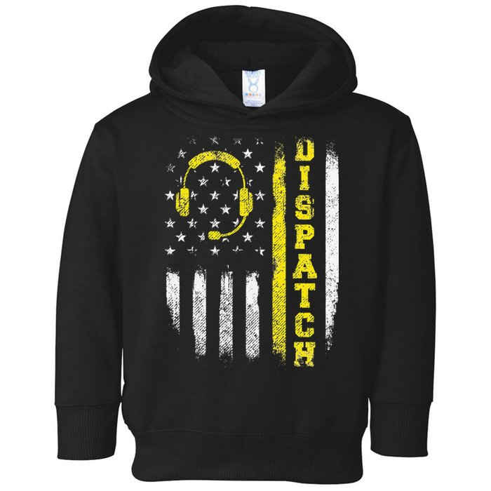 Dispatch 911 Dispatcher First Responder Emergency Call USA Toddler Hoodie