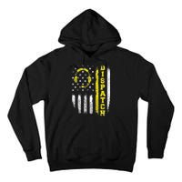 Dispatch 911 Dispatcher First Responder Emergency Call USA Tall Hoodie