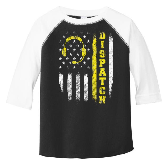 Dispatch 911 Dispatcher First Responder Emergency Call USA Toddler Fine Jersey T-Shirt