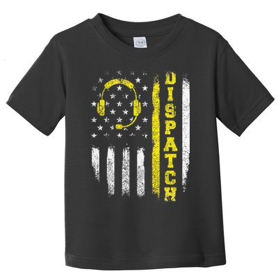 Dispatch 911 Dispatcher First Responder Emergency Call USA Toddler T-Shirt