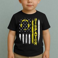 Dispatch 911 Dispatcher First Responder Emergency Call USA Toddler T-Shirt