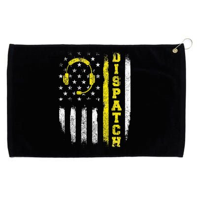 Dispatch 911 Dispatcher First Responder Emergency Call USA Grommeted Golf Towel