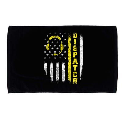 Dispatch 911 Dispatcher First Responder Emergency Call USA Microfiber Hand Towel