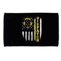 Dispatch 911 Dispatcher First Responder Emergency Call USA Microfiber Hand Towel