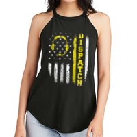 Dispatch 911 Dispatcher First Responder Emergency Call USA Women's Perfect Tri Rocker Tank