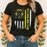 Dispatch 911 Dispatcher First Responder Emergency Call USA Womens T-Shirt