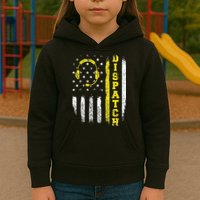 Dispatch 911 Dispatcher First Responder Emergency Call USA Kids Hoodie