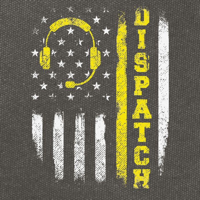 Dispatch 911 Dispatcher First Responder Emergency Call USA Cotton Canvas Backpack