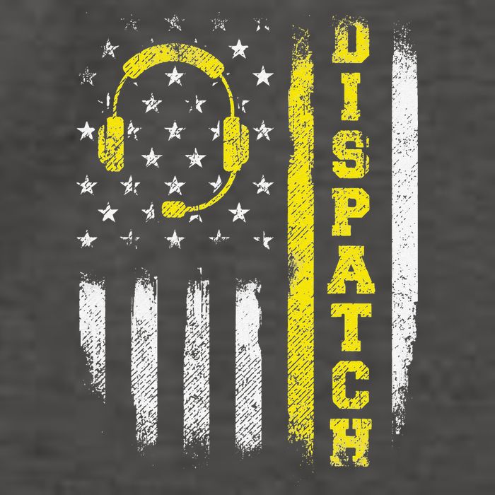 Dispatch 911 Dispatcher First Responder Emergency Call USA Vector Backpack