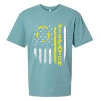 Dispatch 911 Dispatcher First Responder Emergency Call USA Sueded Cloud Jersey T-Shirt