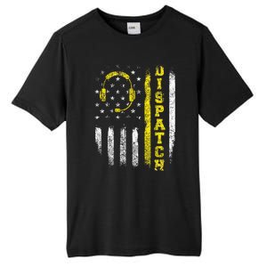 Dispatch 911 Dispatcher First Responder Emergency Call Usa Tall Fusion ChromaSoft Performance T-Shirt