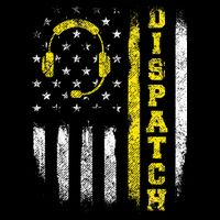 Dispatch 911 Dispatcher First Responder Emergency Call Usa Drawstring Bag