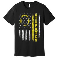 Dispatch 911 Dispatcher First Responder Emergency Call Usa Premium T-Shirt