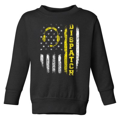 Dispatch 911 Dispatcher First Responder Emergency Call Usa Toddler Sweatshirt