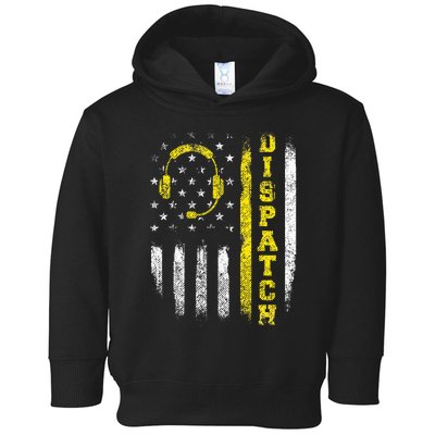 Dispatch 911 Dispatcher First Responder Emergency Call Usa Toddler Hoodie