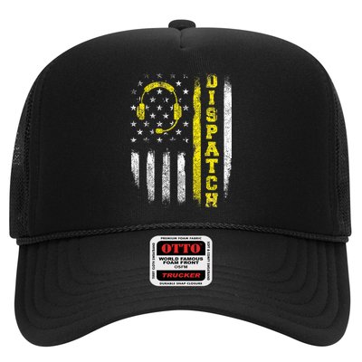 Dispatch 911 Dispatcher First Responder Emergency Call Usa Trucker Hat