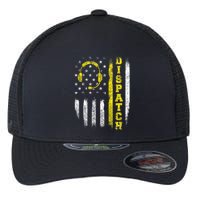 Dispatch 911 Dispatcher First Responder Emergency Flexfit Unipanel Trucker Cap