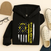 Dispatch 911 Dispatcher First Responder Emergency Hoodie