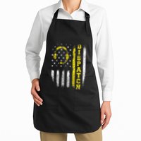 Dispatch 911 Dispatcher First Responder Emergency Full-Length Apron With Pockets