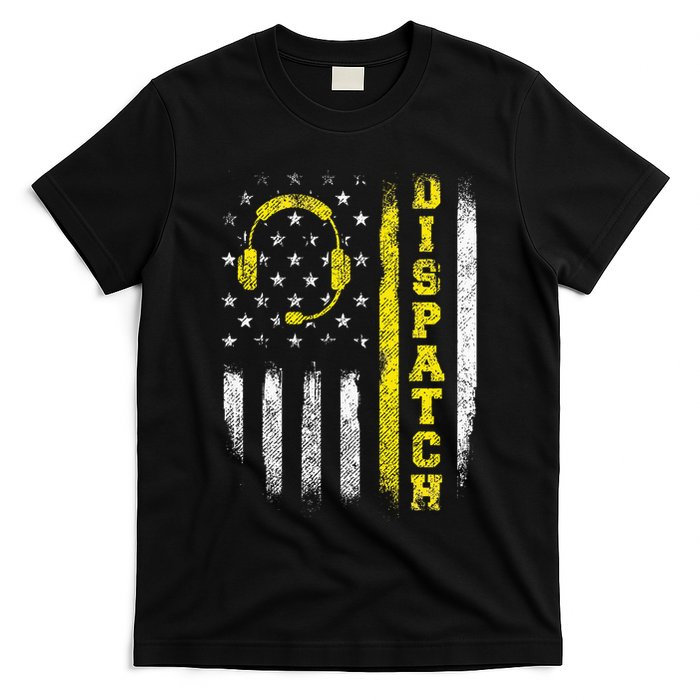 Dispatch 911 Dispatcher First Responder Emergency T-Shirt