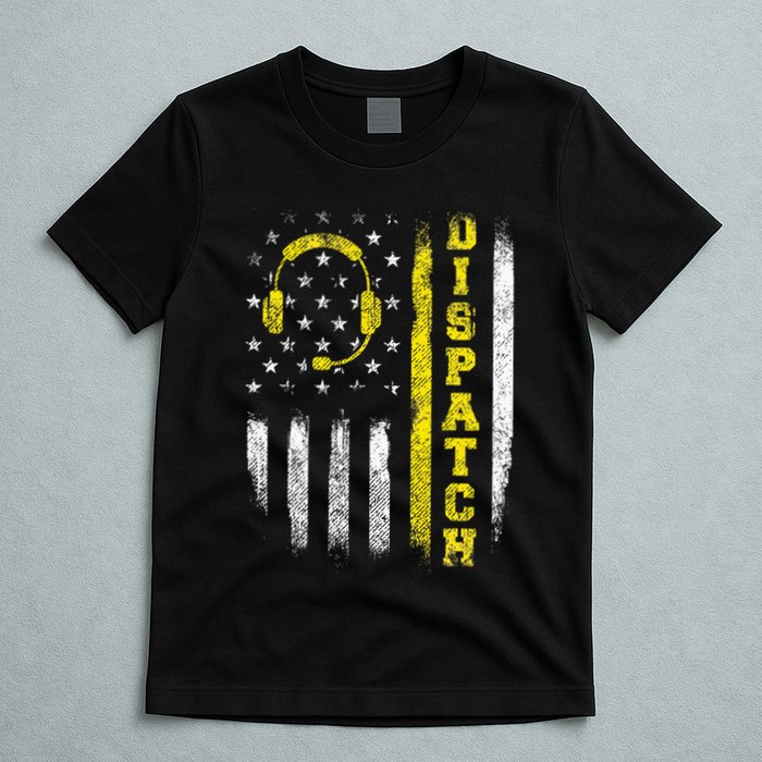 Dispatch 911 Dispatcher First Responder Emergency T-Shirt