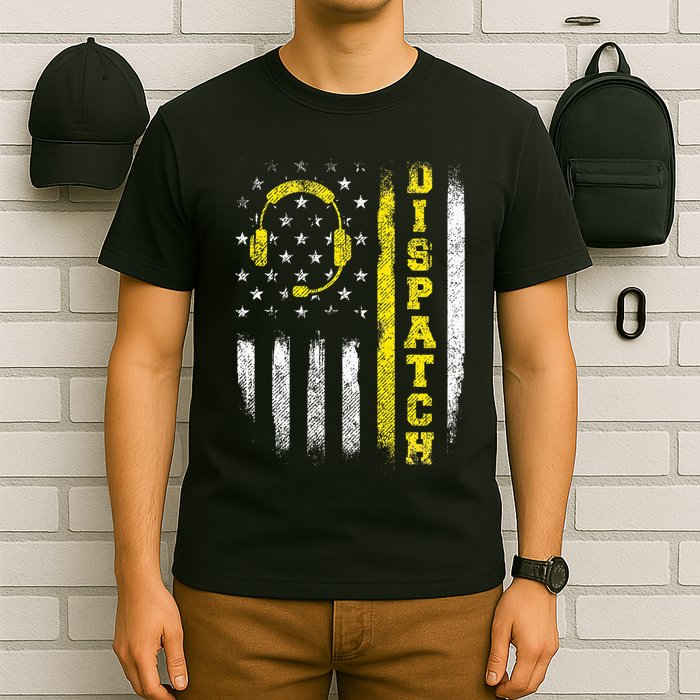 Dispatch 911 Dispatcher First Responder Emergency T-Shirt