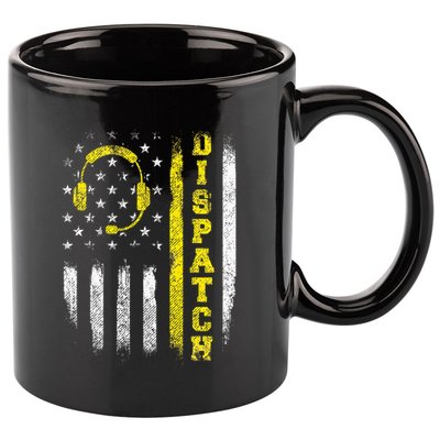 Dispatch 911 Dispatcher First Responder Emergency 11oz C Handle Ceramic Mug