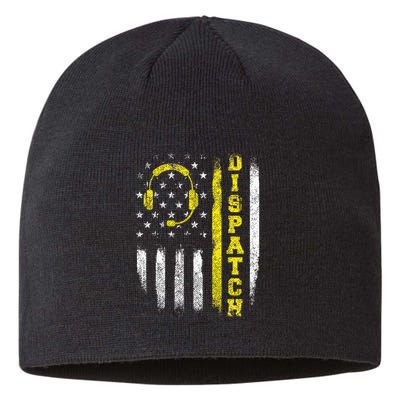 Dispatch 911 Dispatcher First Responder Emergency Sustainable Beanie
