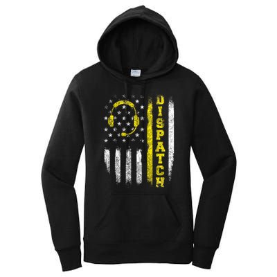 Dispatch 911 Dispatcher First Responder Emergency Women's Pullover Hoodie