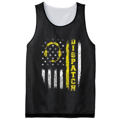 Dispatch 911 Dispatcher First Responder Emergency Mesh Reversible Basketball Jersey Tank