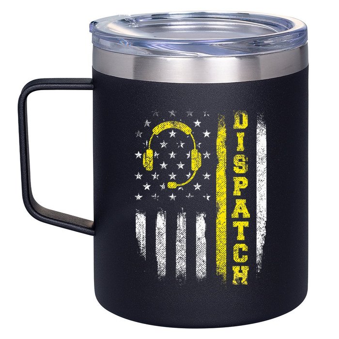 Dispatch 911 Dispatcher First Responder Emergency 12oz Stainless Steel Coffee Mug