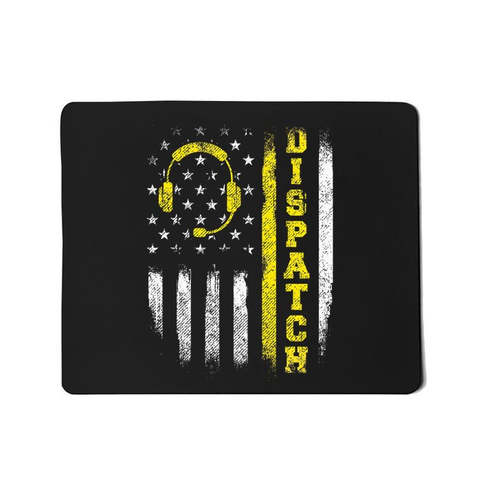 Dispatch 911 Dispatcher First Responder Emergency Mousepad